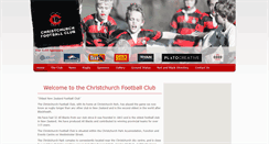 Desktop Screenshot of christchurchfootballclub.co.nz